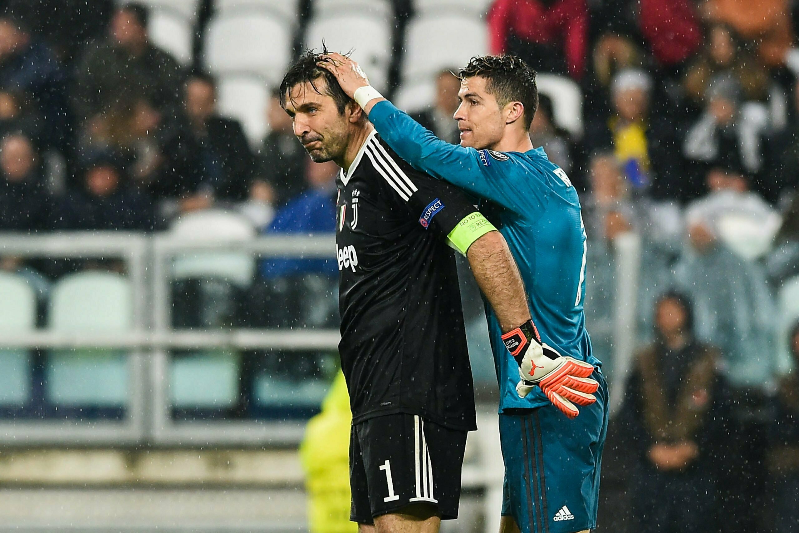 Buffon et Ronaldo