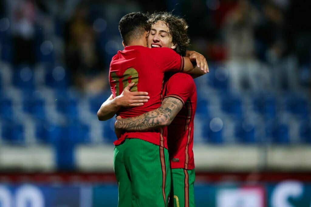 Seleção U21 : Le Portugal écrase le Liechtenstein (0-9) 1 Silva Seleção U21