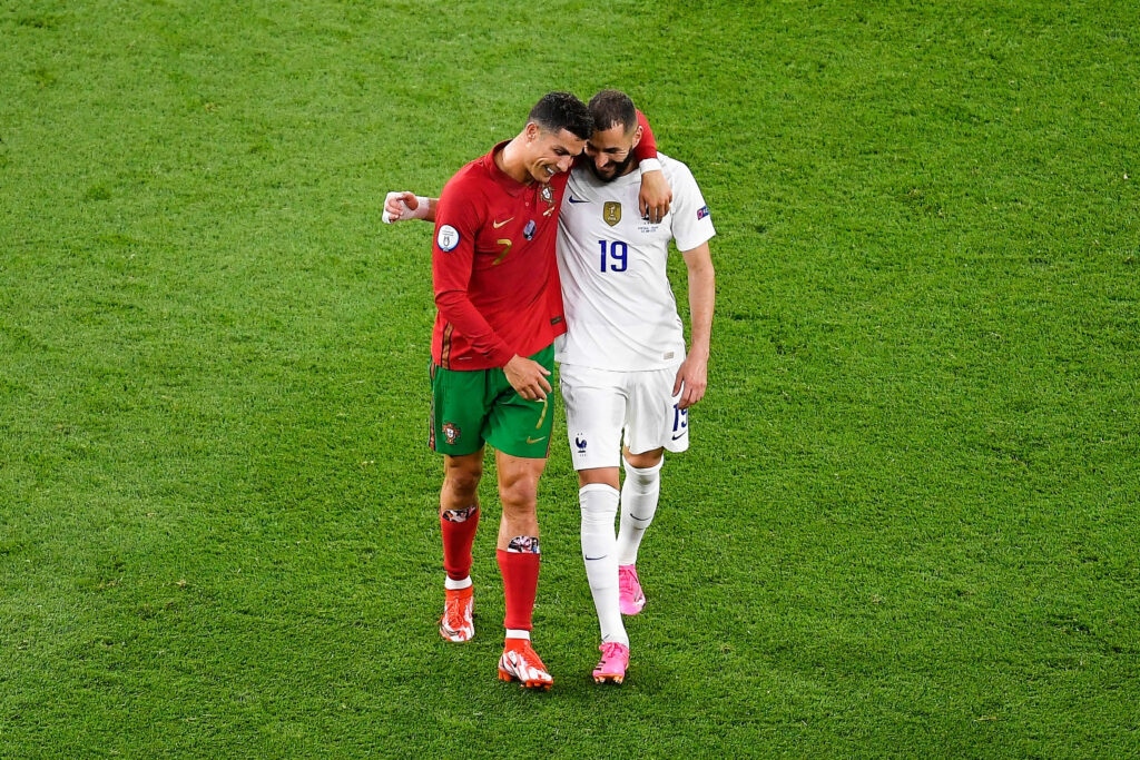 Euro 2024 : Le Portugal opposé à la France ou à l'Angleterre en qualifications ? 1 Ronaldo Benzema Portugal