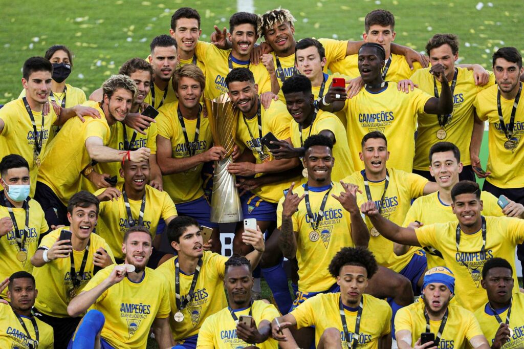 Les U23 d'Estoril, champions.