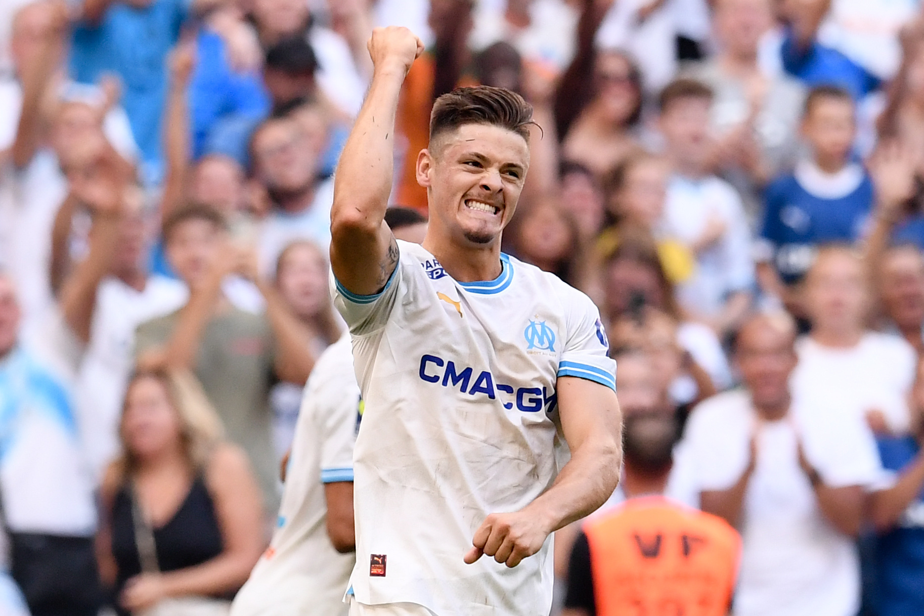 Vitinha (OM) scored a goal…and many points