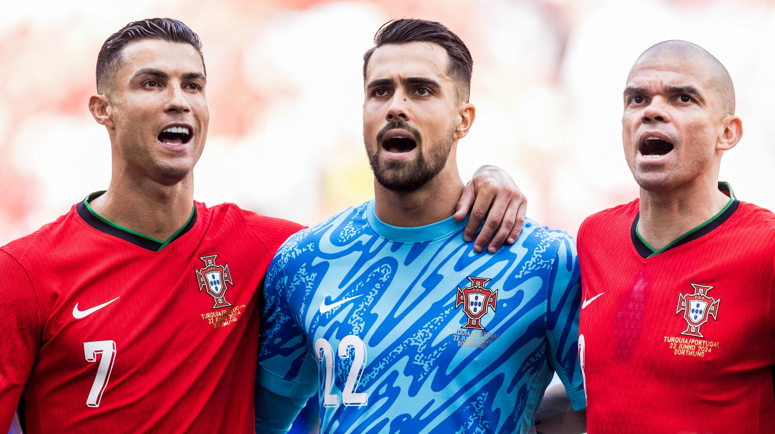 Cristiano Ronaldo Diogo Costa Portugal titulaires Géorgie