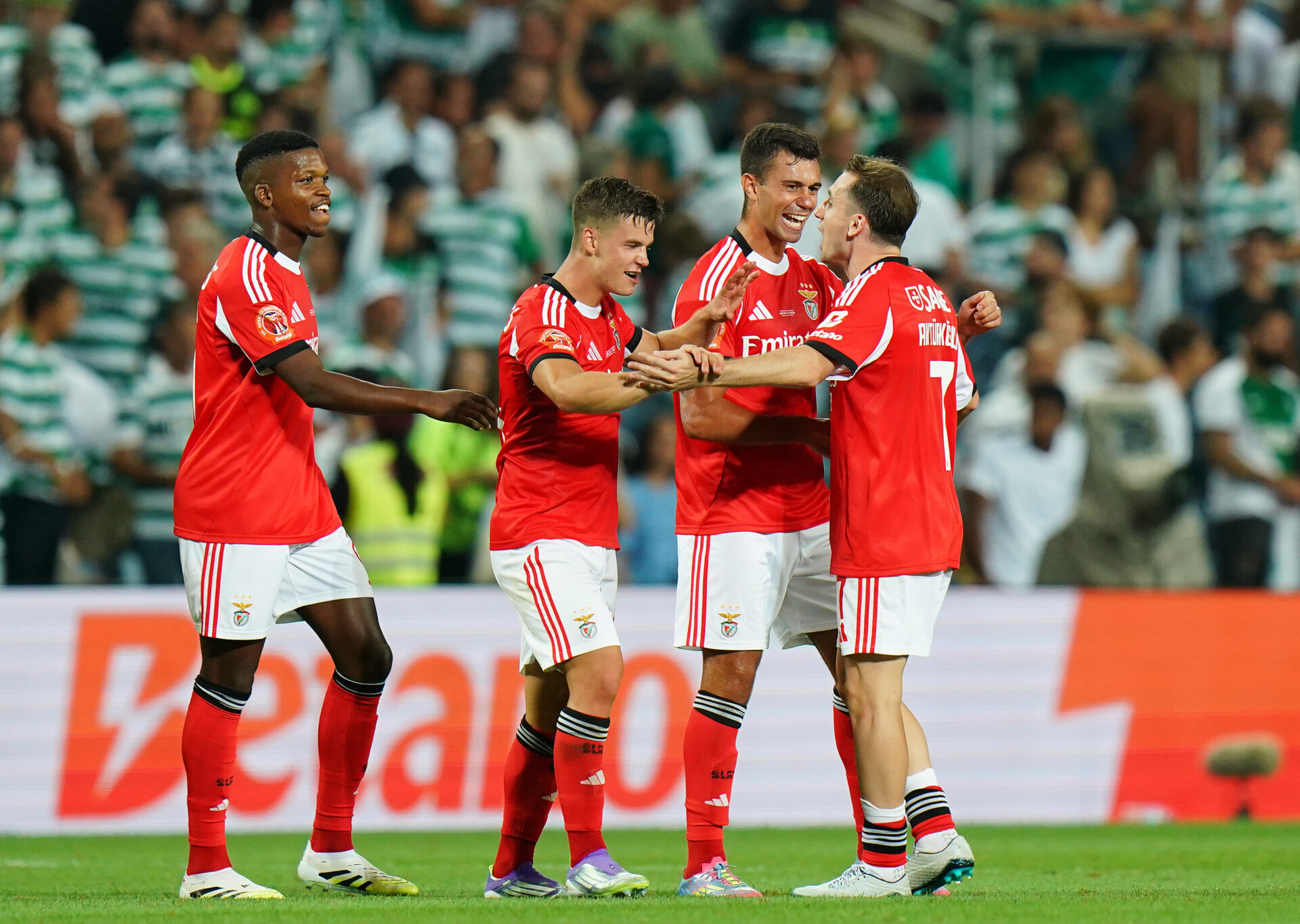 Benfica, Braga, Santa Clara portugais