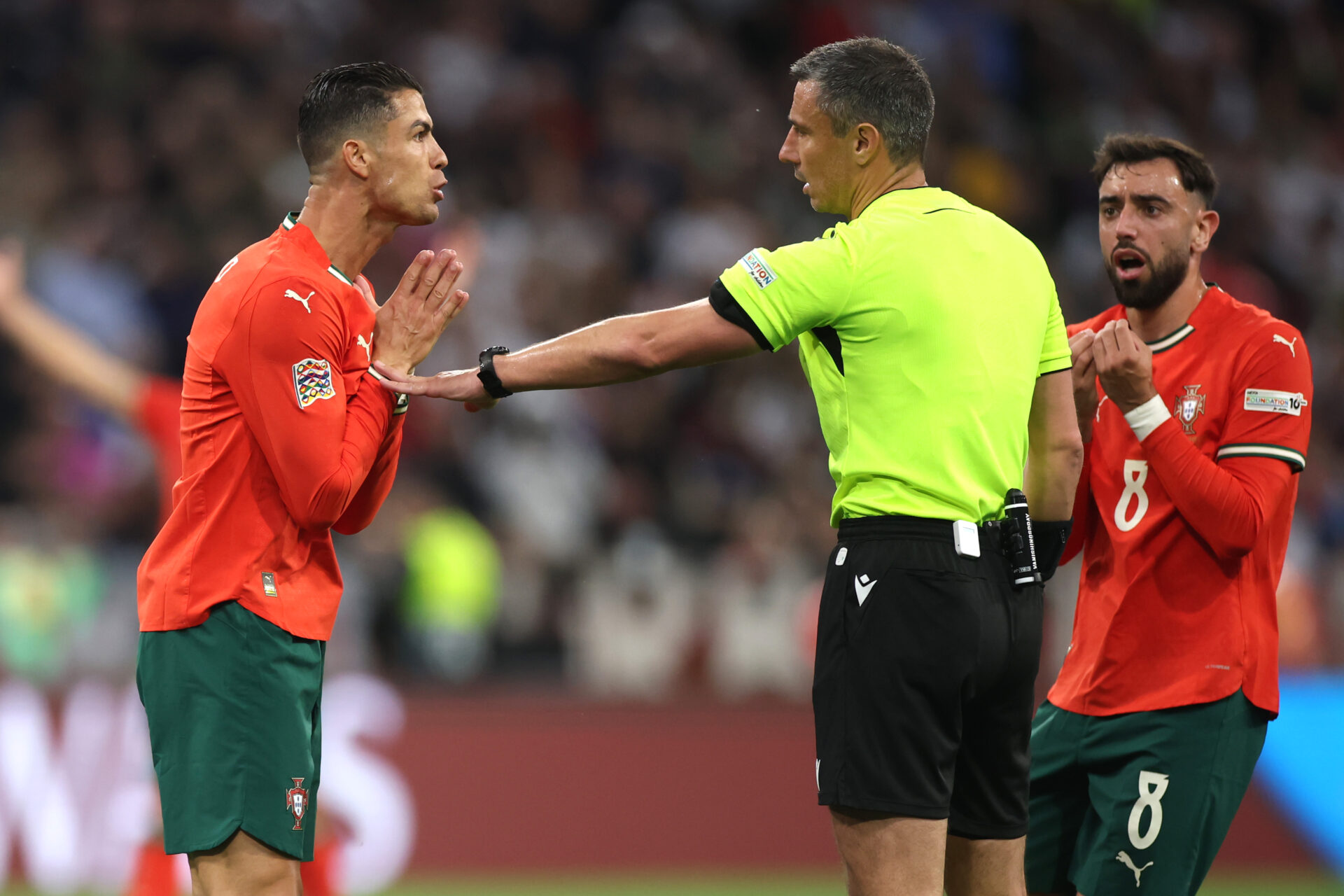 Portugal Bruno Fernandes suspendu