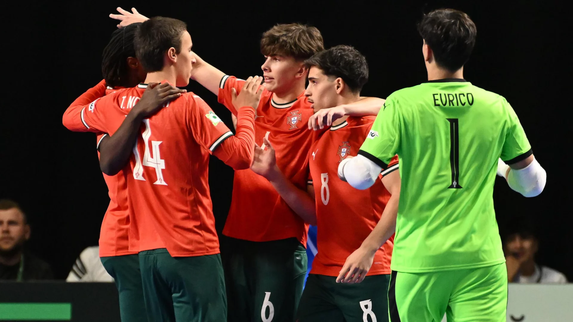 Portugal futsal U19 champion d'Europe
