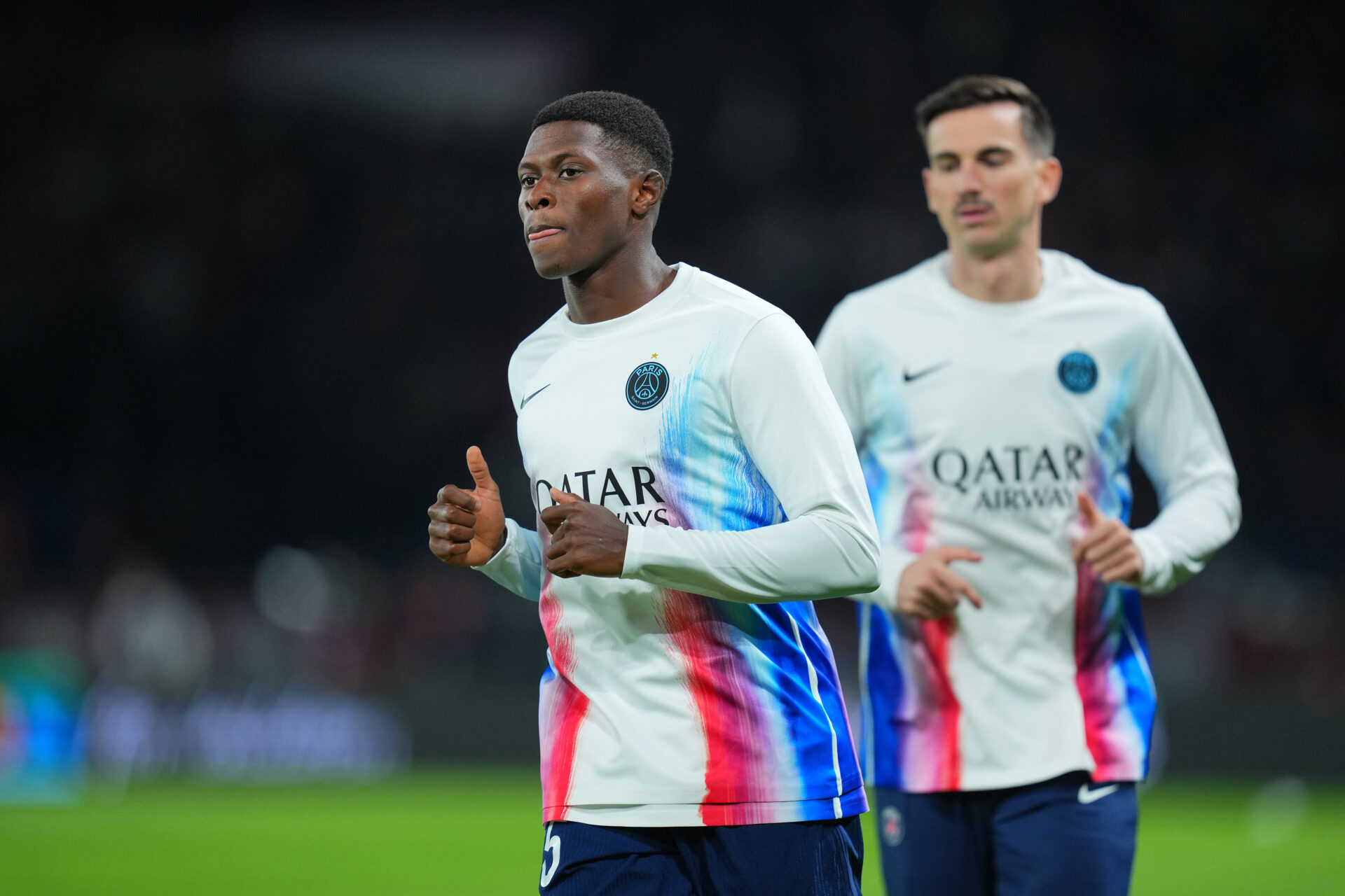 Une belle distinction pour ces deux stars de l'équipe du Portugal 2 Nuno Mendes Portugal