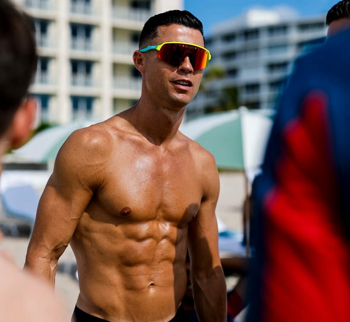 Les joueurs du Portugal voulaient profiter de la plage… avant d'être contraints de faire demi-tour HKt3WExXQAE5pAY e1781464069428