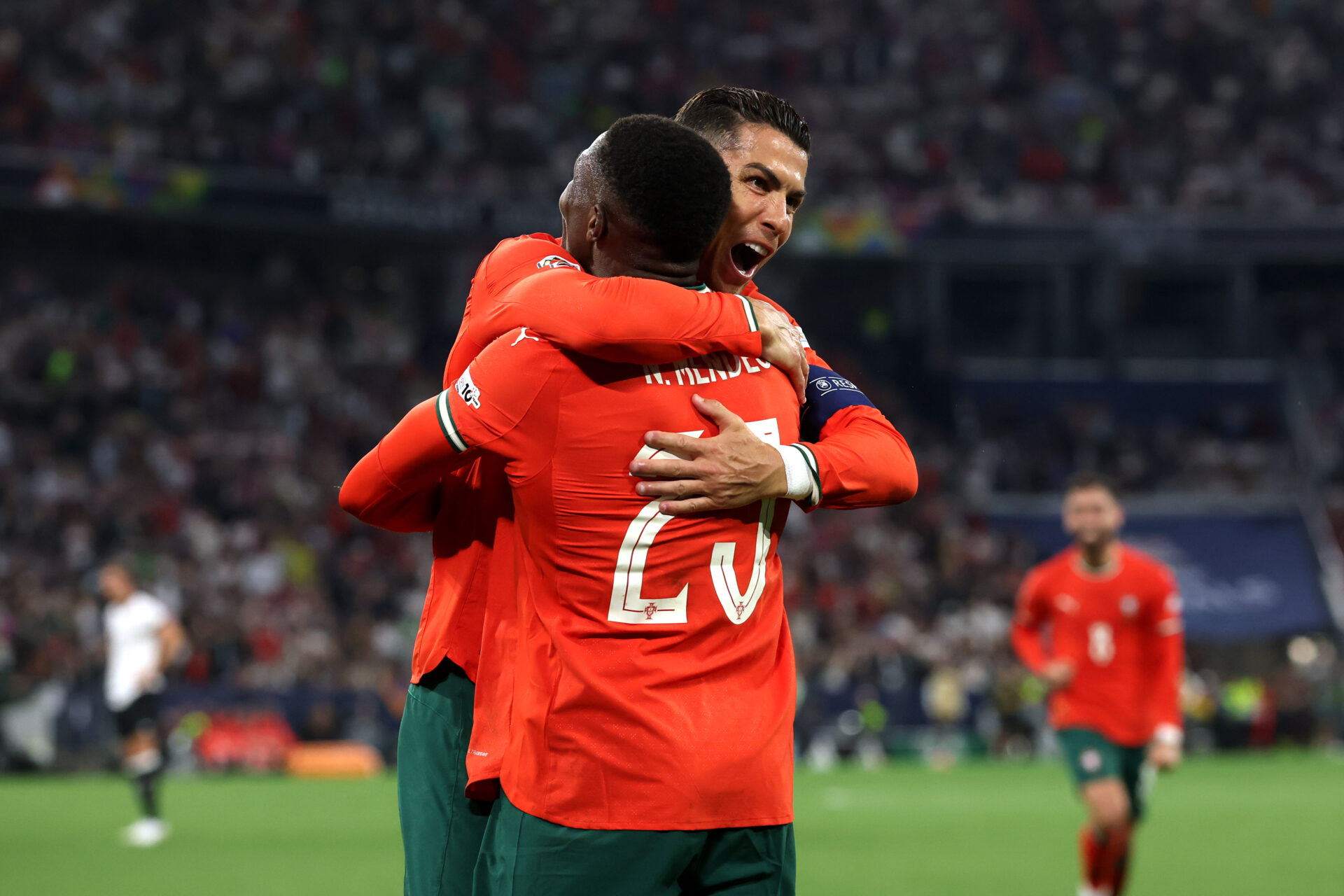 L'improbable échange entre le président de la RD Congo et les stars du Portugal Portugal RD Congo